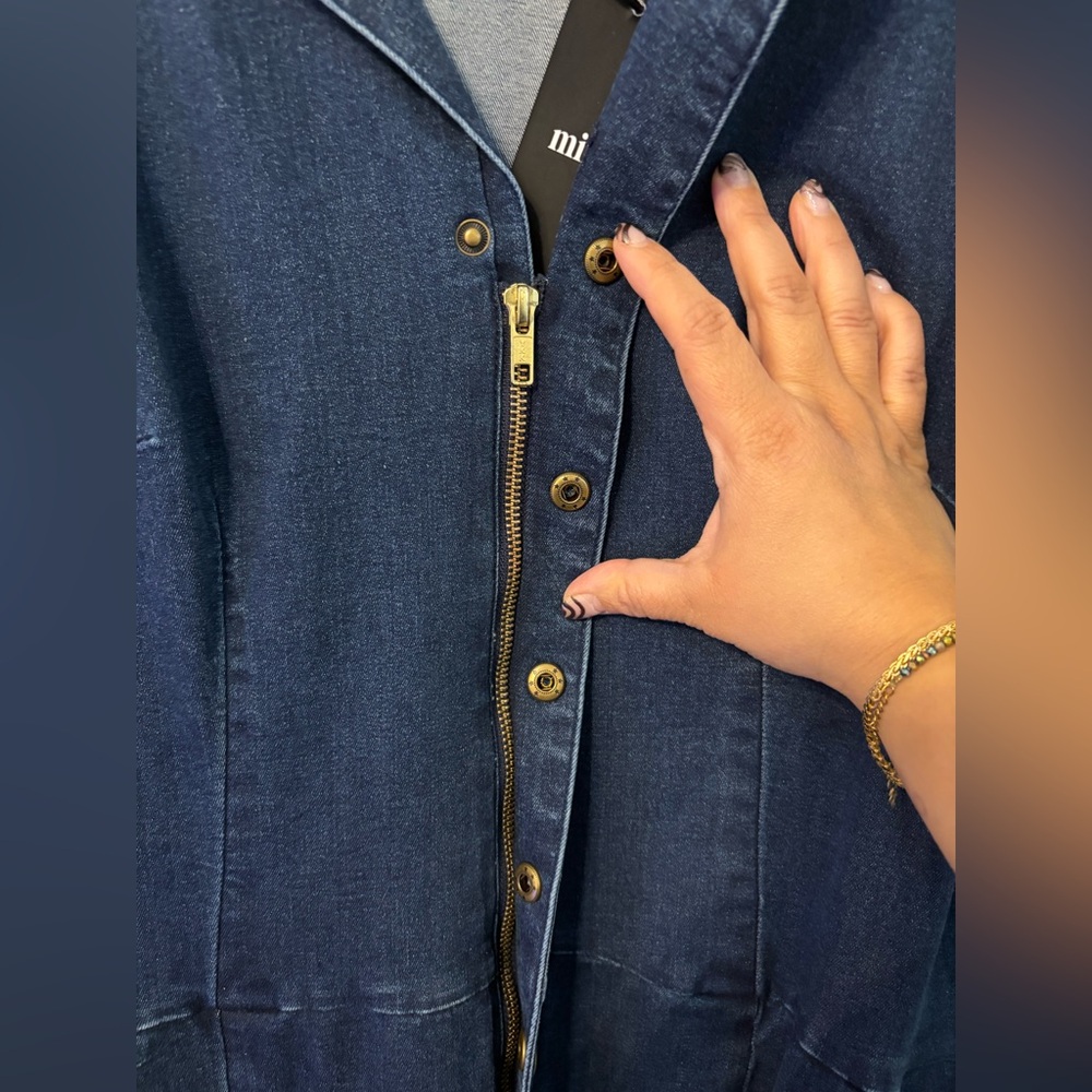 Denim Blue Jumpsuit - Picture 4 of 6